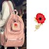 Enamel Poppies Flower Brooch Unisex Plant Pin Elegant Banquet Party Lapel Pin Accessory Gift for Fashion Forward Women