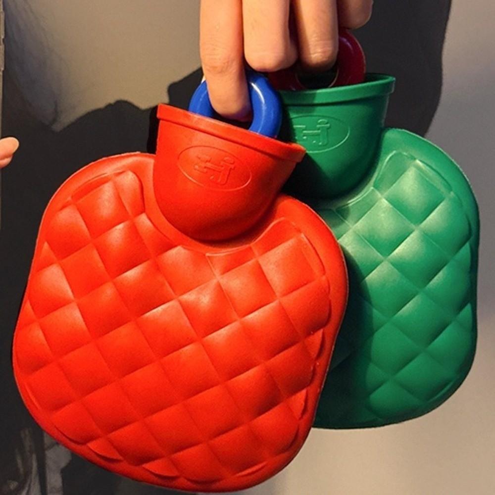 Removable Cover Hot Water Bottle Anti-scalding Hand Warmer Cute Hot Water Bag Hand Warming