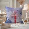 Wayne Barlowe Cushion Cover Anti-dustmite Pillowcase Invisible Zipper Silky Short Plush Sofa Cushion Cover