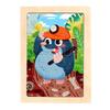 Early Education Wooden 20-Piece Puzzle Board for Infants and Young Children (Ages 0-6)