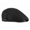Unisex Summer Mesh Flat Cap Retro British Breathable Ivy Hat Adjustable Solid Color Cabbie Cap Sun Protection Beret for Men Women