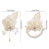 Artificial Flower Wedding Corsage Pair For Bride Grooms Bridesmaids Matching Accessories Western Ceremony