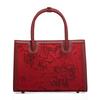 Red Large-Capacity Handbag, Wedding Gift, Bride Daughter Mother Bag, Mother-In-Law Wedding Bag