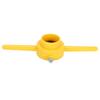 Pipe Threader 60 Degree Durable Manual Pipe Threading Kit with 3 Different Sizes Molds Shells for PVC NPT Plastic Pipes