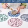 YOUTALLY Silicone Insulating Pad for Pots and Trivets, Heat-Resistant, Non-Slip, Waterproof, Thick Oven Mat, Flexible and Insulating Cup Mat, 20cm Dia