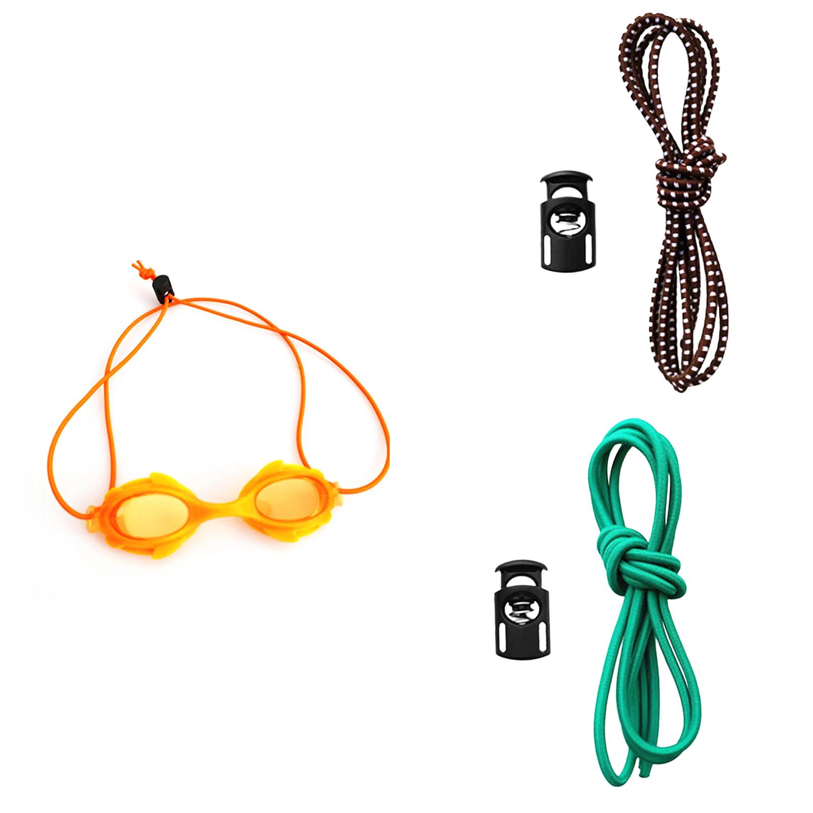 

Adjustable Elastic Swimming Goggles Strap Diving Mask Cord For Comfortable And Secure in Various Swimming Environment зелений