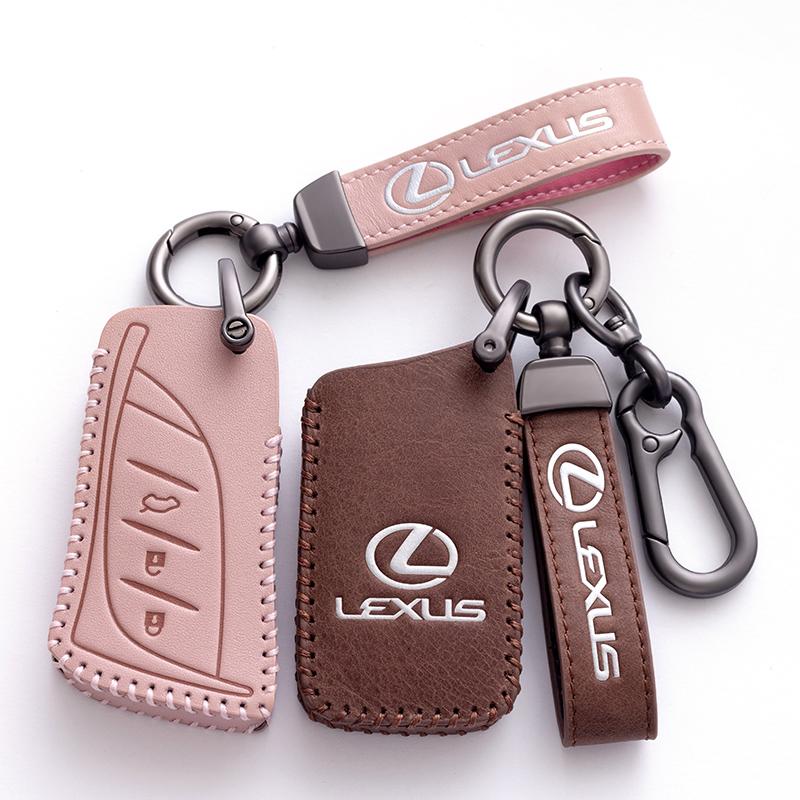 Leder Autoschlüsselanhänger Hülle Halter Schale für Lexus NX 200 NX300H RX 350 450H ES 350 ES 300h Auto Styling Zubehör