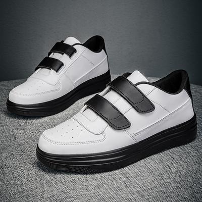 Suchý zips Biele tenisky Pánske Veľká veľkosť Ľahké Pánske Skateboardové topánky Platforma Mestské tenisky pre mužov Zapatillas Hombre