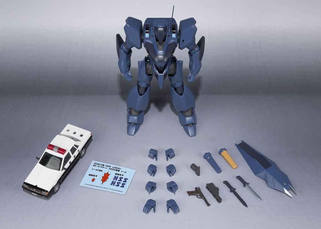 TAMASHII NATIONS ROBOT Spirits Mobile Police Patlabor Saturn 130mm painted movable figure [SIDE LABOR] approx. ABS&PVC
