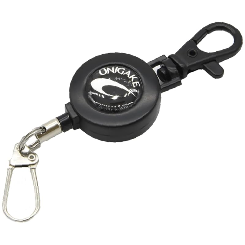 

Hayabusa Onigake pin on reel hook type YZ414G 90.Black