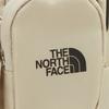 The North Face Sport Freizeit Logo Reißverschluss Verstellbarer Schultergurt Nylon Rucksack Unisex Rucksack Beige NM2DP03K