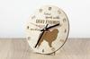 Pyrenean Mountain Dog, Great Pyrenees, Pyrenean Shepherd - clock with dog, wooden clock with engraving, personalised clock by Art-Dog