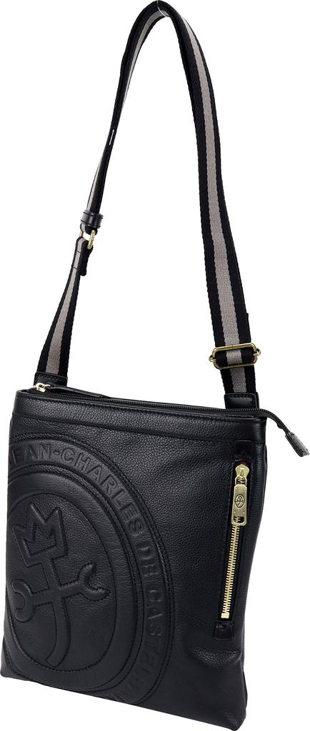 Castelbajac CASTEL-85101 CASTEL-085101 Rondo Shoulder Bag (1. Black (01) black)