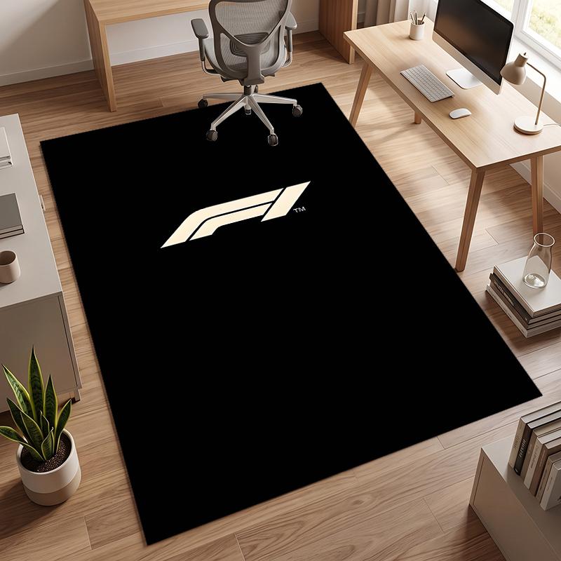 F1 (14) Personalized Name Office Carpet Stylish Decor for Living Room Bedroom Kitchen