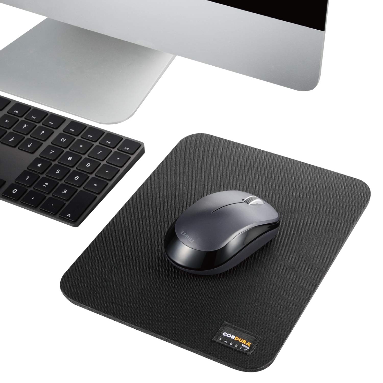

ELECOM COUDURA Mouse Pad (High Durability x High Strength), Black, MP-CD01BK