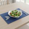 4PCS 2D Fish Pattern Place Mat Non-Slip Heat Insulation Pad Practical Table Mat  Table Decor