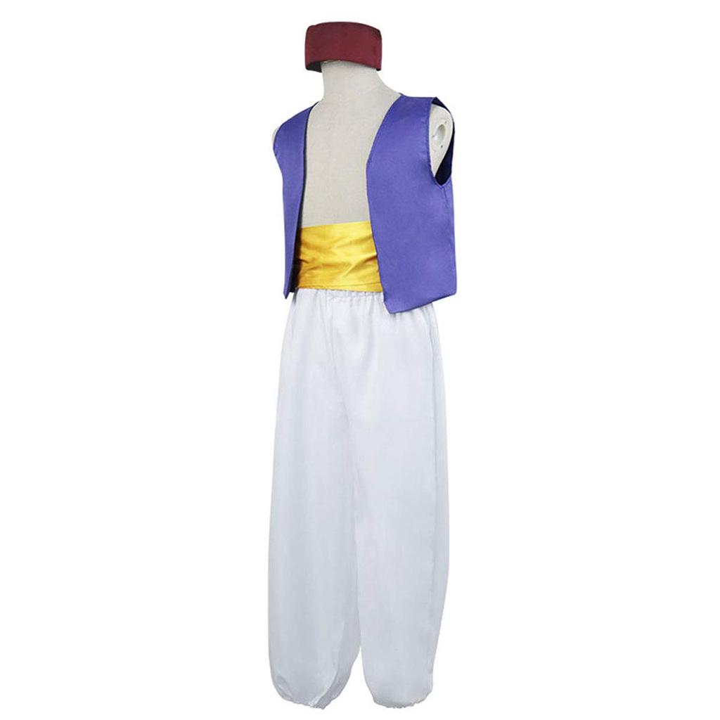 [monoii] Aladdin Cosplay Adult Arabian Costume Halloween Arabian Nights Costume d144