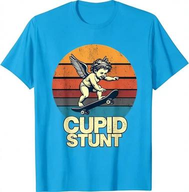 20256Cupid Men's Pure Cotton T-Shirt | Comfortable High Quality Beach & Party Wear