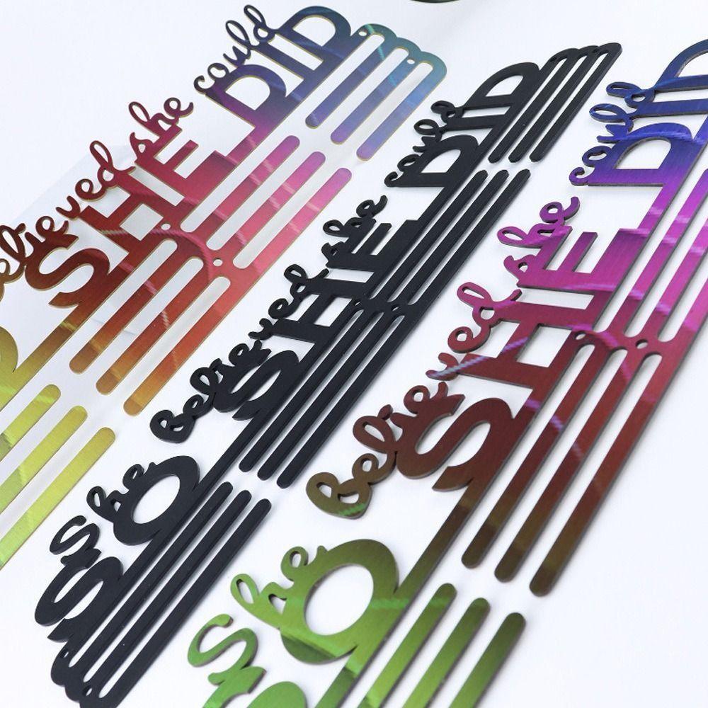 Wall Mount So She Did Medal Hanger Ironwork Ribbon Wall Rack Upgrade Awards Frame  Storage