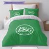 FC St. Gallen Pattern Bedding Set Quilt Cover Pillowcase Home Decor Gift (1 * duvet cover + 2 * pillowcase, without core)