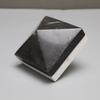 Geometrische Marmorskulptur Schwarz-Weiß-Marmor-Spleißung Geometrischer Block Halbkreis Dekorationsfiguren Heimdekoration