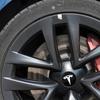 4pcs for Tesla Model 3 Model Y Badge Covers Hub Caps 4pcs 56mm Hub Center Caps for Tesla Model Y X S 2023 Auto Accessories Style