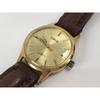 Used D1039 Rare Working Item Oris Vintage Manual Winding Men's Watch 6589 Gold Dial