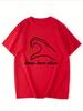 Heart Shaped Pattern Pure Cartoon Printed Unisexs And Unisexs Fashionable Short Sleeved New Personalized Casual Tshirt