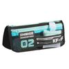 Canvas Letters Stationery Bag Double-layer Pencil Pouch Ins Fashion Racing Car Pen Bag  Boys Men