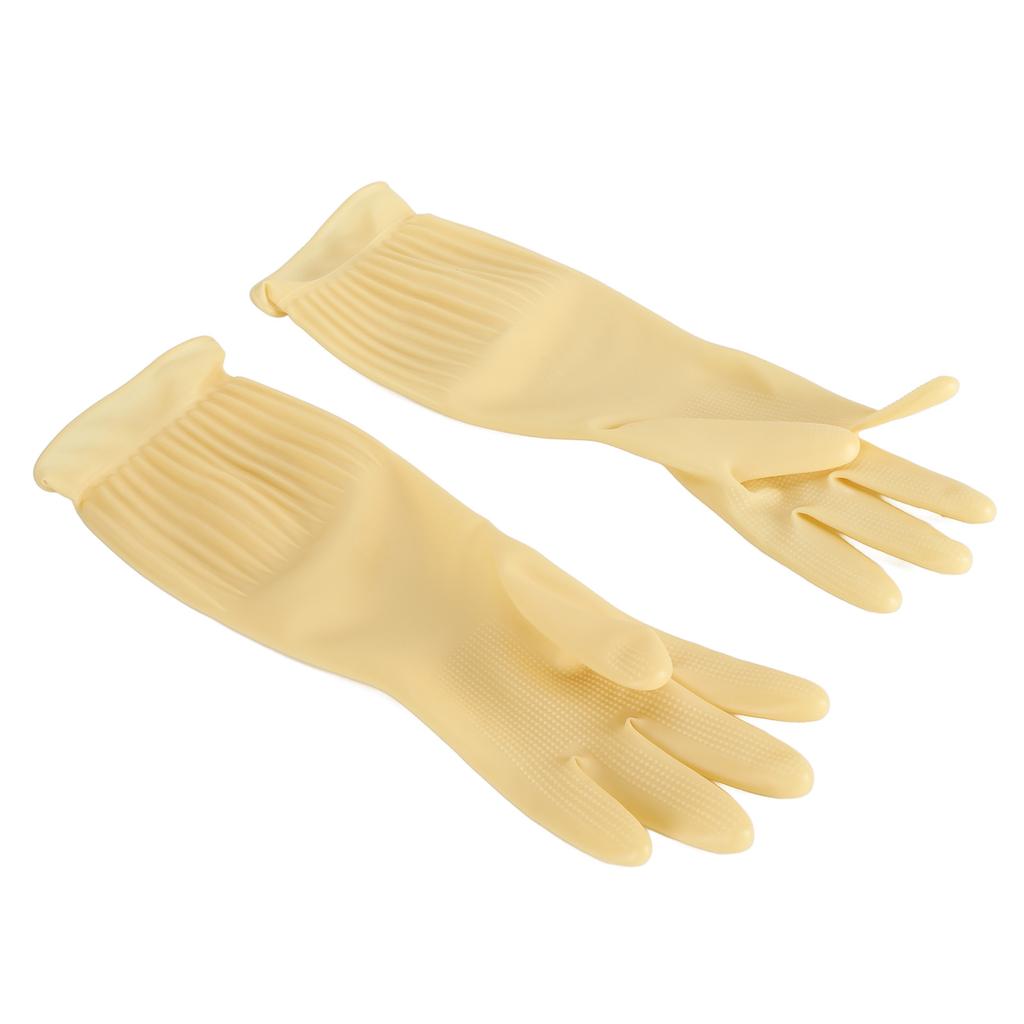 Reusable Rubber Glove Waterproof 45cm Long Household Cleaning Glove for Kitchen Dishwashing Laundry