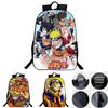 Stylish Anime Naruto Book Bag With Durable Design And Adjustable Shoulder Straps