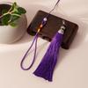 Handmade Chinese Knot Tassel Gourd Charm - DIY Car Hanging Ornament & Musical Instrument Accent