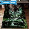 Custom Name Palmeiras Team Crest Rug Game Carpet, Floor Mat for Bedroom Living Room Entryway Rug, Home Decor Idea Gift for Christmas birthday