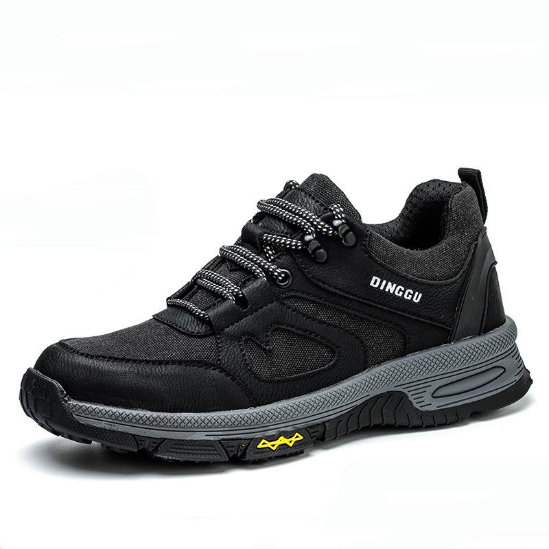 Men's Fashion Breathable Steel Toe Caps Working Shoes Air Mesh Summer Safety Boots Tooling Security Sneakers Protective Footwear