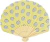 Onishi gliemežvāku ventilators 20cm punktots dzeltens Ken's "Ripple" SY19-A02