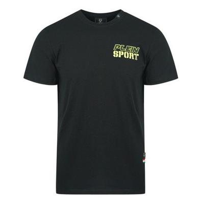 Plein Sport Unisex Koszulka z logo dla dorosłych
