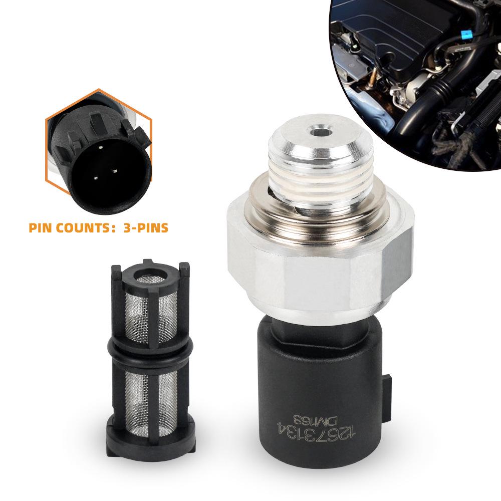 12673134 Oil Pressure Sensor Switch with Filter for Buick/Chevrolet