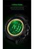 Sanda Wasserdichte Leuchtende Sport-Armbanduhr für Herren - Einfache Multifunktionale Elektronische Uhr
