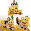 Squarepants Spongebob Cartoon Character Plush Stuffed Toy Gift Decoration Yellow