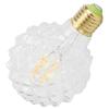 Lampadina Retrò G95 E27 Forma Unica Lampadina a Filamento Vintage 4W 220V 360lm Luce Calda