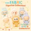 Blind Box  Fabric  Vinyl Face Figurine  Macaron Generation Plush Toy Figurine