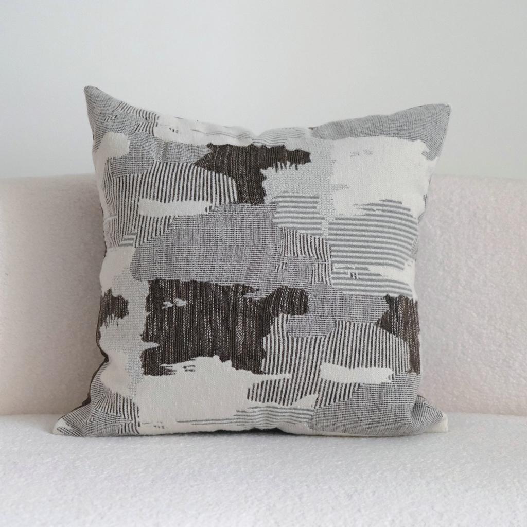 30X50/45X45CM Simple Antique Throw Pillow Cover Norcic Black White Soft Waist Cushion Cover Decor Home Decorative Pillowcase