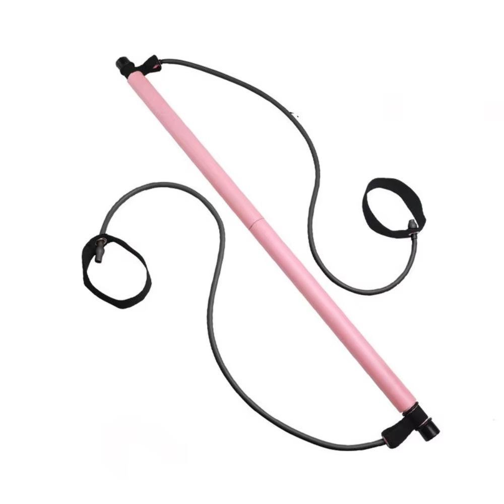 Rod-shaped Adjustable Exercise Stick Fitness Stick Stretch Belt Pilates Bar  Gym Body Workout