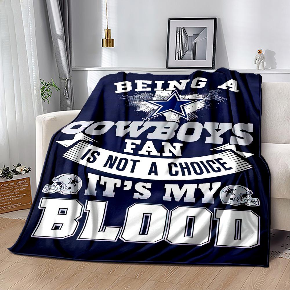 Dallas Blanket Soft & Cozy Perfect for Couch Bedding Bed for All Occasions Warmthful Decor Birthday Christmas Gift Blanket