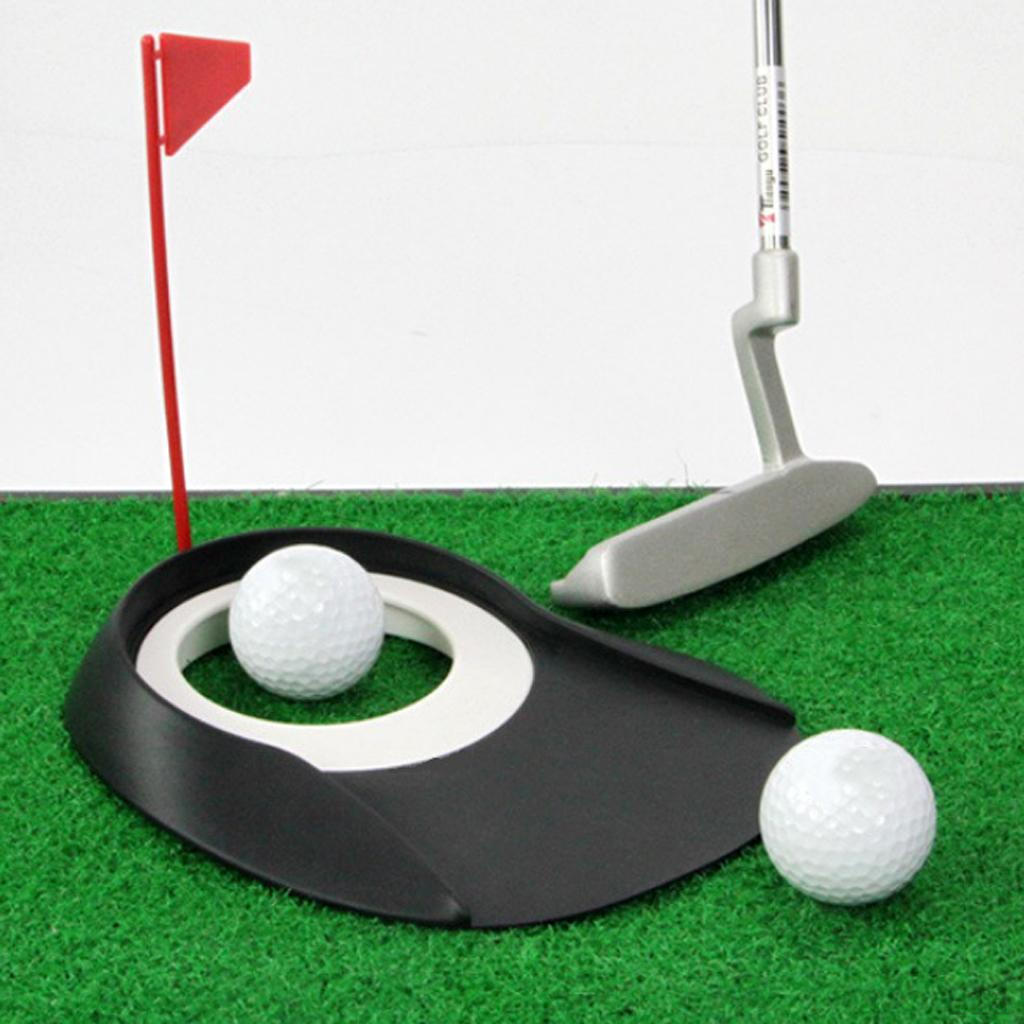 Golf Putting Training Cup Hole Hitting - White 2