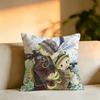 Anime MMade in Abyss Pillow Case Square DoubleSided Sofa Cushion Cover Bedroom Bedside Pillow
