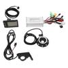 17A Electric Bike Controller Kit 8 Magnetic Assist Sensor Thumb Throttle S866 LCD Meter for 24V 36V 48V Motor