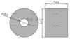 Tuleja Gumowa Podsiewacza 44X35Mm 619342.1 Claas