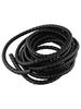 High Density Polyethylene Spiral Wrap for Pressure Washer Hose Black 5m