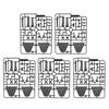 5 Pack Action Figure Stand Set Easy To Assemble Long Lasting Use High Stability for SD BB RG HG